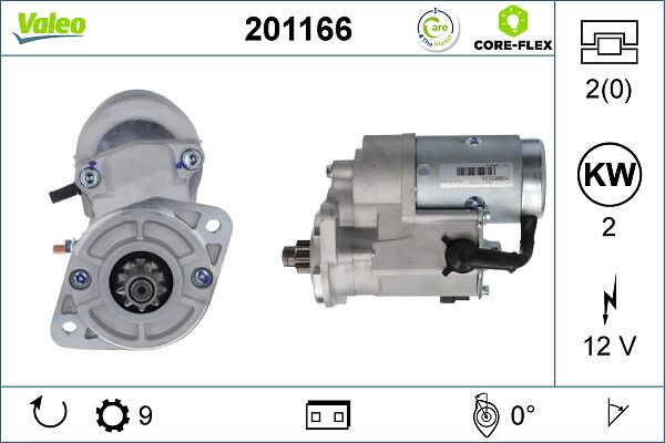 VALEO 201166 Starter