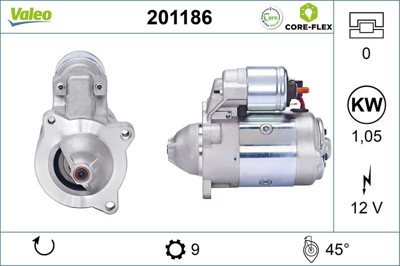 VALEO 201186 Starter