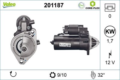 Starter VALEO 201187