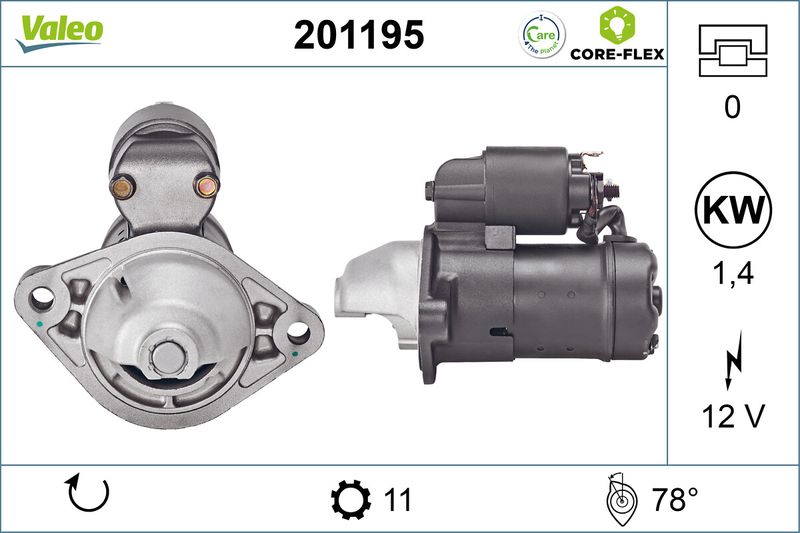 VALEO 201195 Starter