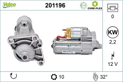 Starter VALEO 201196