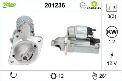 Starter VALEO 201236