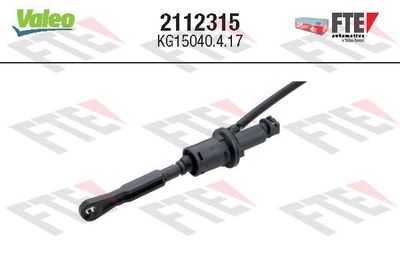 Master Cylinder, clutch VALEO 2112315