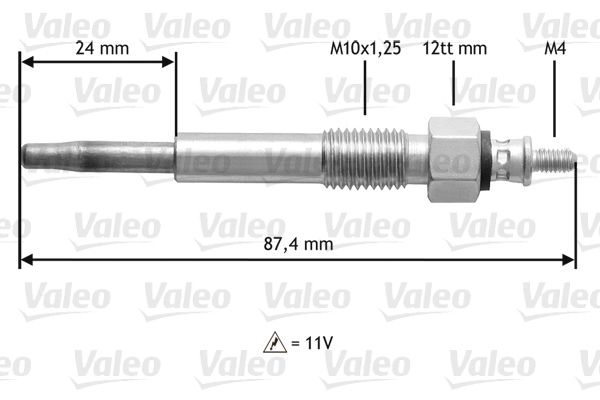 VALEO 345159 Glow Plug