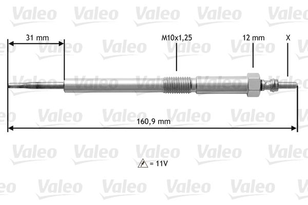 VALEO 345217 Glow Plug
