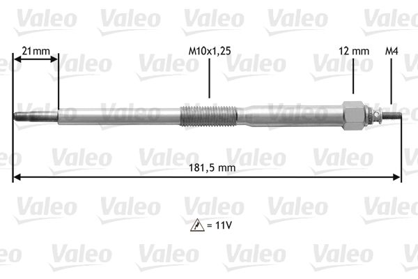 VALEO 345220 Glow Plug