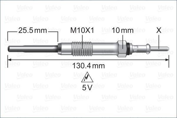 VALEO 345237 Glow Plug