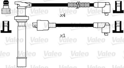Ignition Cable Kit VALEO 346075