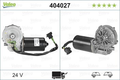 Wiper Motor VALEO 404027