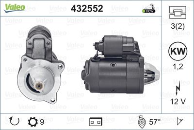 Starter VALEO 432552