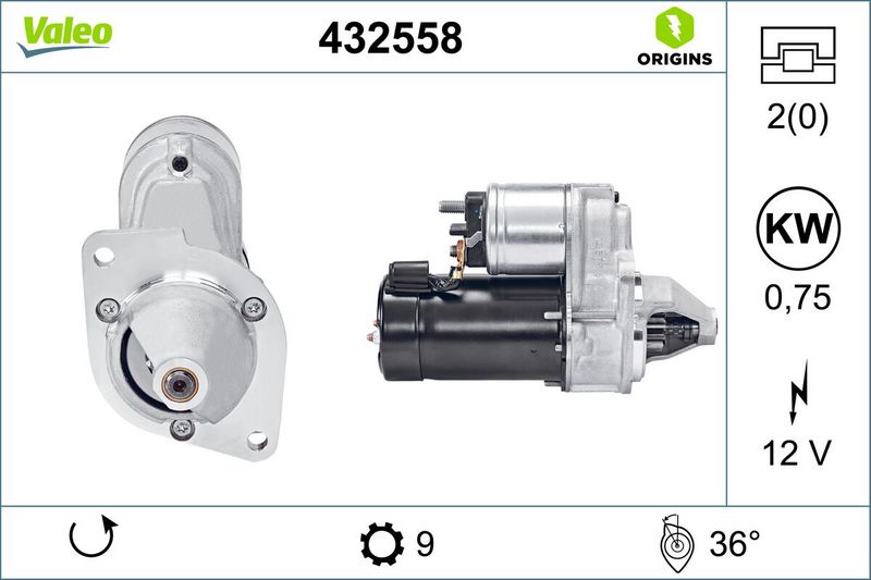 VALEO 432558 Starter