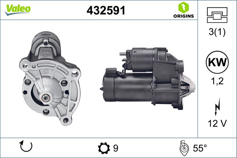 VALEO 432591 Starter