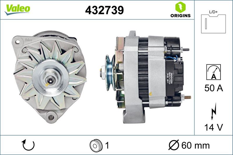 VALEO 432739 Alternator