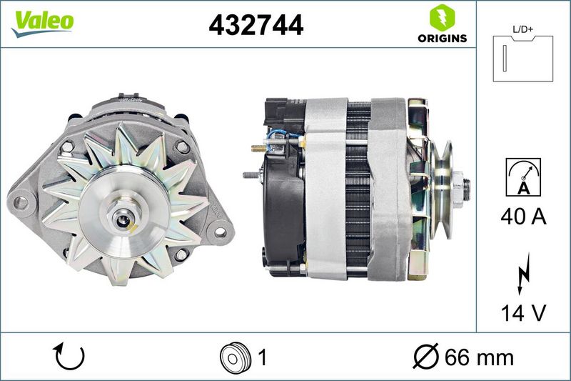 VALEO 432744 Alternator