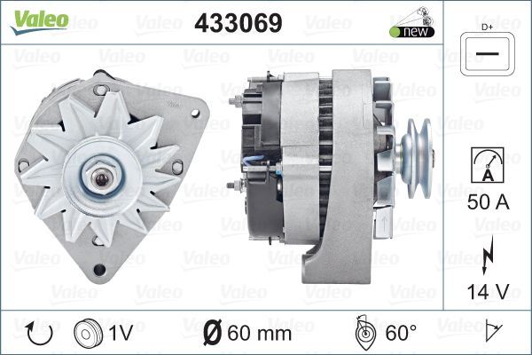 VALEO 433069 Alternator