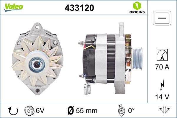 VALEO 433120 Alternator