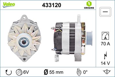 Alternator VALEO 433120