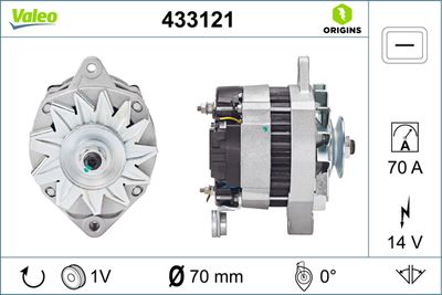 Alternator VALEO 433121