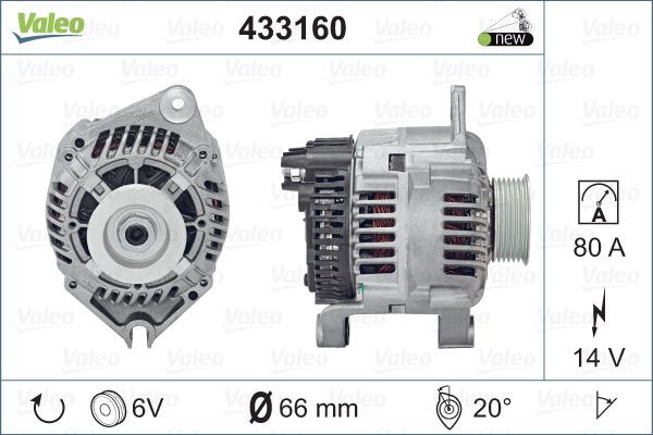VALEO 433160 Alternator