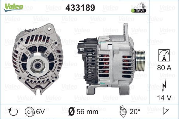 VALEO 433189 Alternator