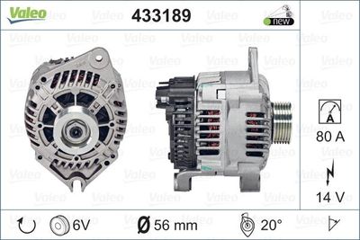 Alternator VALEO 433189