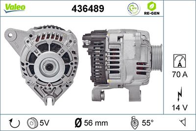 Alternator VALEO 436489