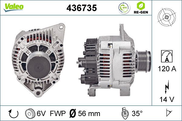 VALEO 436735 Alternator