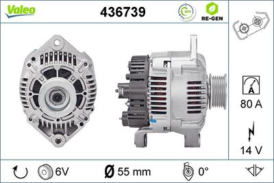Alternator VALEO 436739