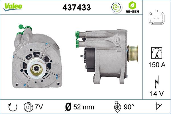 VALEO 437433 Alternator
