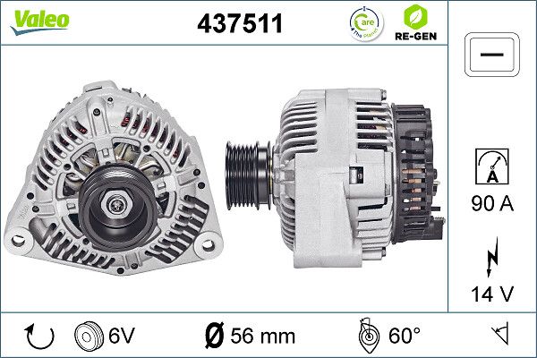 VALEO 437511 Alternator