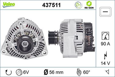 Alternator VALEO 437511