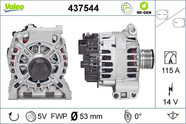 VALEO 437544 Alternator