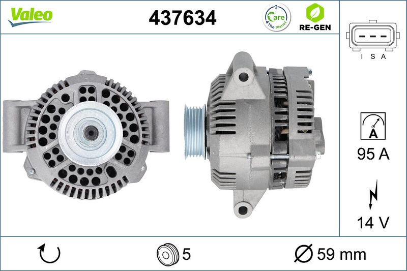VALEO 437634 Alternator
