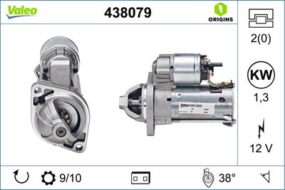 Starter VALEO 438079