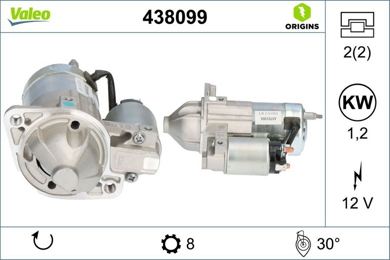VALEO 438099 Starter