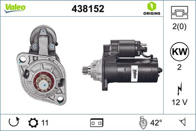 Starter VALEO 438152