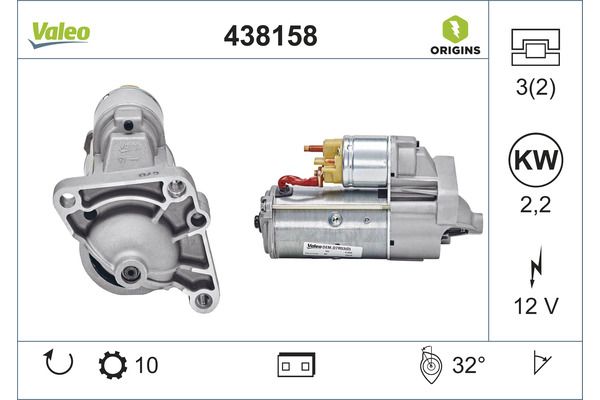 VALEO 438158 Starter