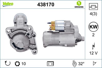 Starter VALEO 438170