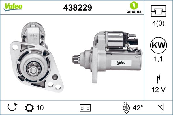 VALEO 438229 Starter