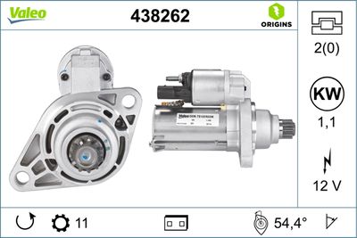 Starter VALEO 438262