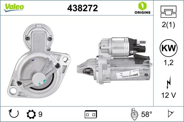 VALEO 438272 Starter