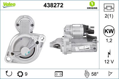 Starter VALEO 438272