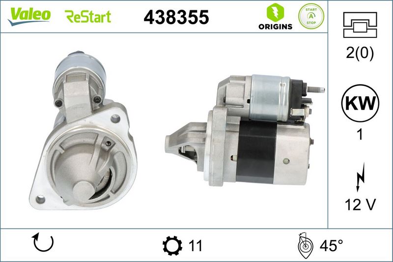 VALEO 438355 Starter
