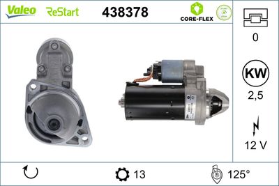Starter VALEO 438378
