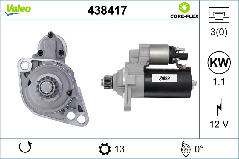 VALEO 438417 Starter