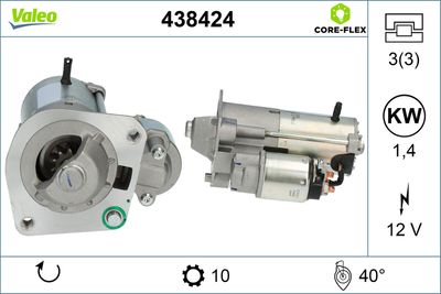 Starter VALEO 438424