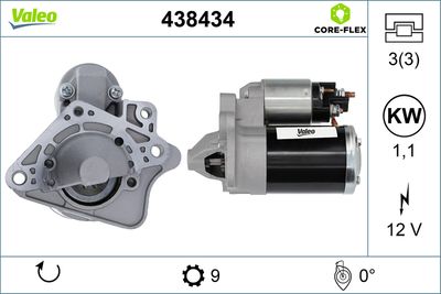 Starter VALEO 438434