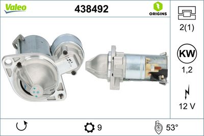Starter VALEO 438492