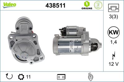 Starter VALEO 438511