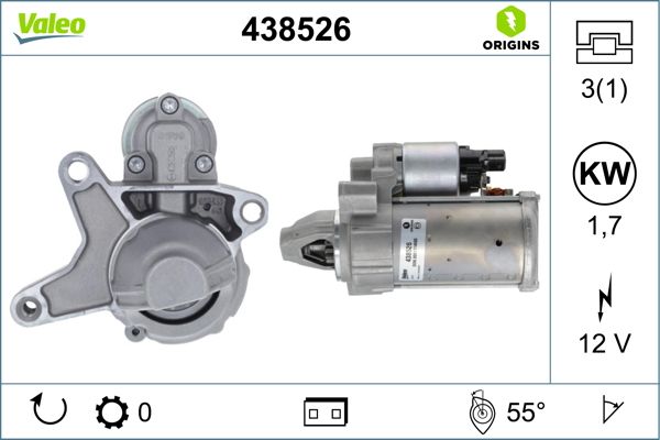 VALEO 438526 Starter